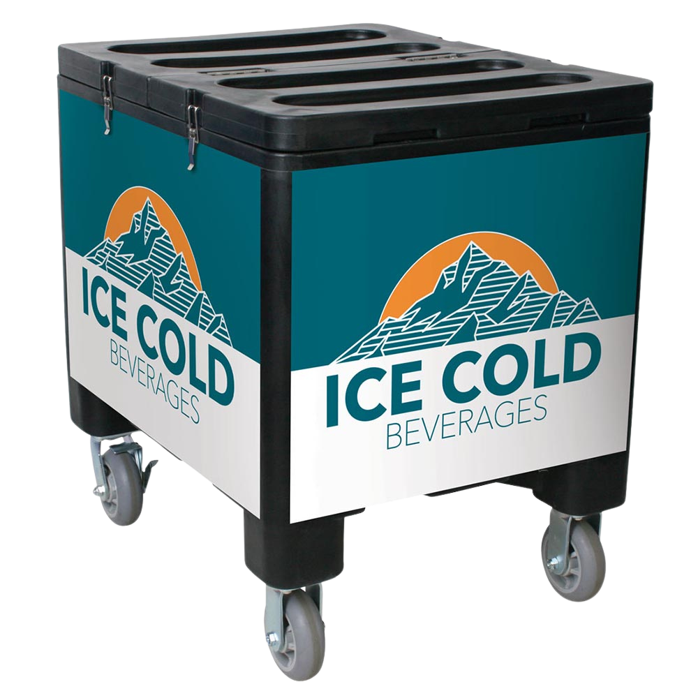 Mobile Ice Caddy & Merchandiser 2