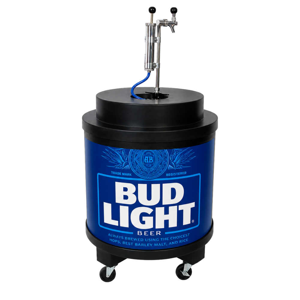 Mobile Keg Icer Super Cooler