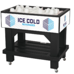 80Qts. Texas Mobile Tank Icer