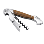 Wood-Grip Double-Hinge Custom Wine Key