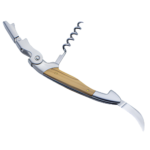 Wood-Grip Double-Hinge Custom Wine Key