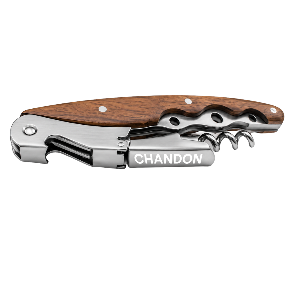 WNG-4534-Perforated-Wine-Key-2-Brown Perforated Wood-Handle Custom Wine Key