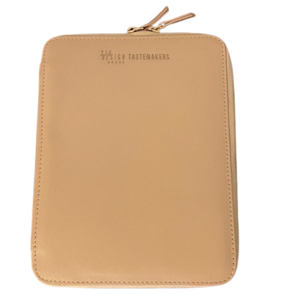 WNG-4537-Small-Tech-Folio-9-TanCamel Small Leather Tech Folio
