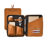 Large Leather Tech Folio