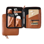 Large Leather Tech Folio
