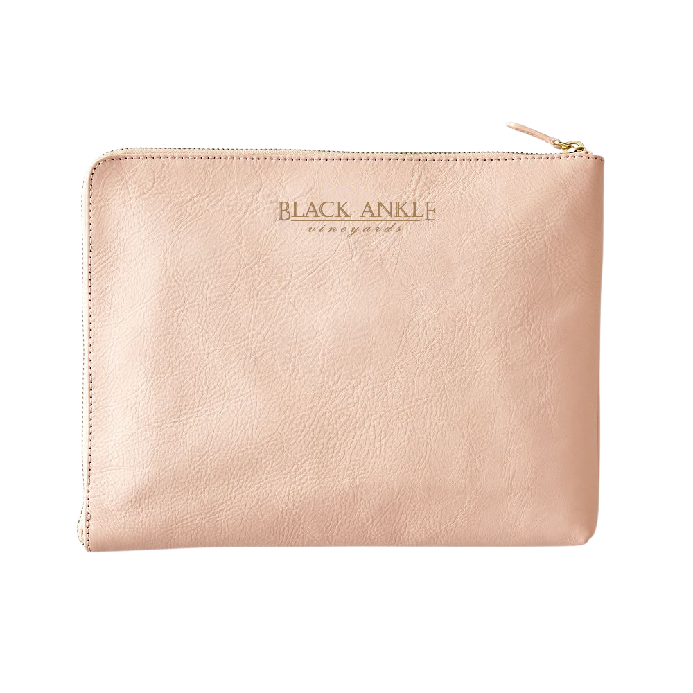 WNG-4540-Leather-Commute-Clutch-7-Blush Leather Commute Clutch
