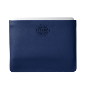 15" Faux Leather Laptop Sleeve