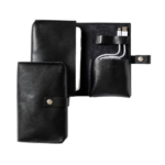 Leather Travel Tech Organizer