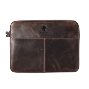 Leather Laptop Zipper Case