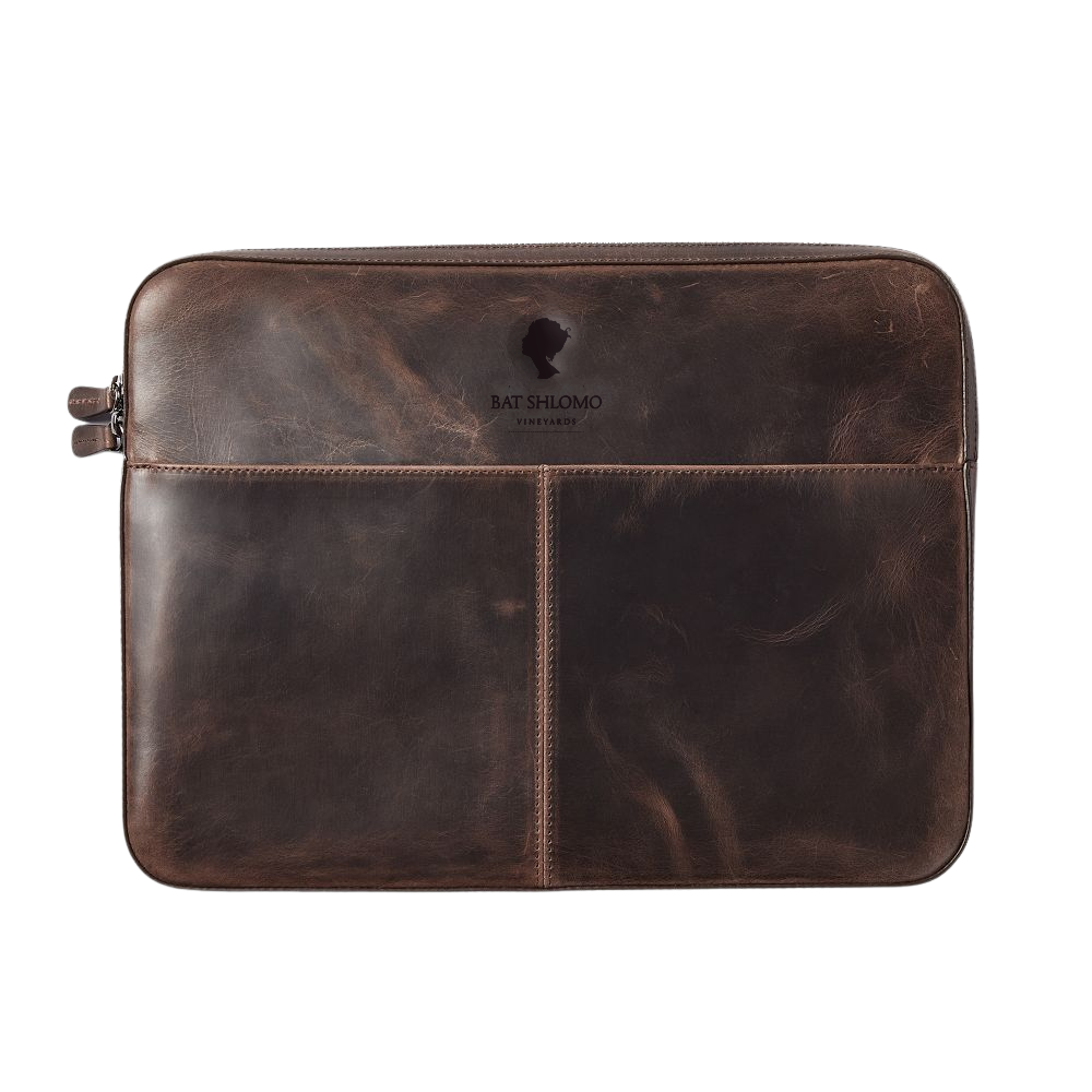 Leather Laptop Zipper Case