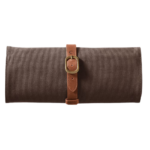 Waxed Canvas and Leather Double Charger Roll Up
