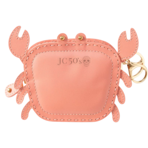 Crab Zip-Pouch Bag Charm