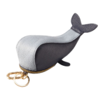 Whale Zip-Pouch Bag Charm