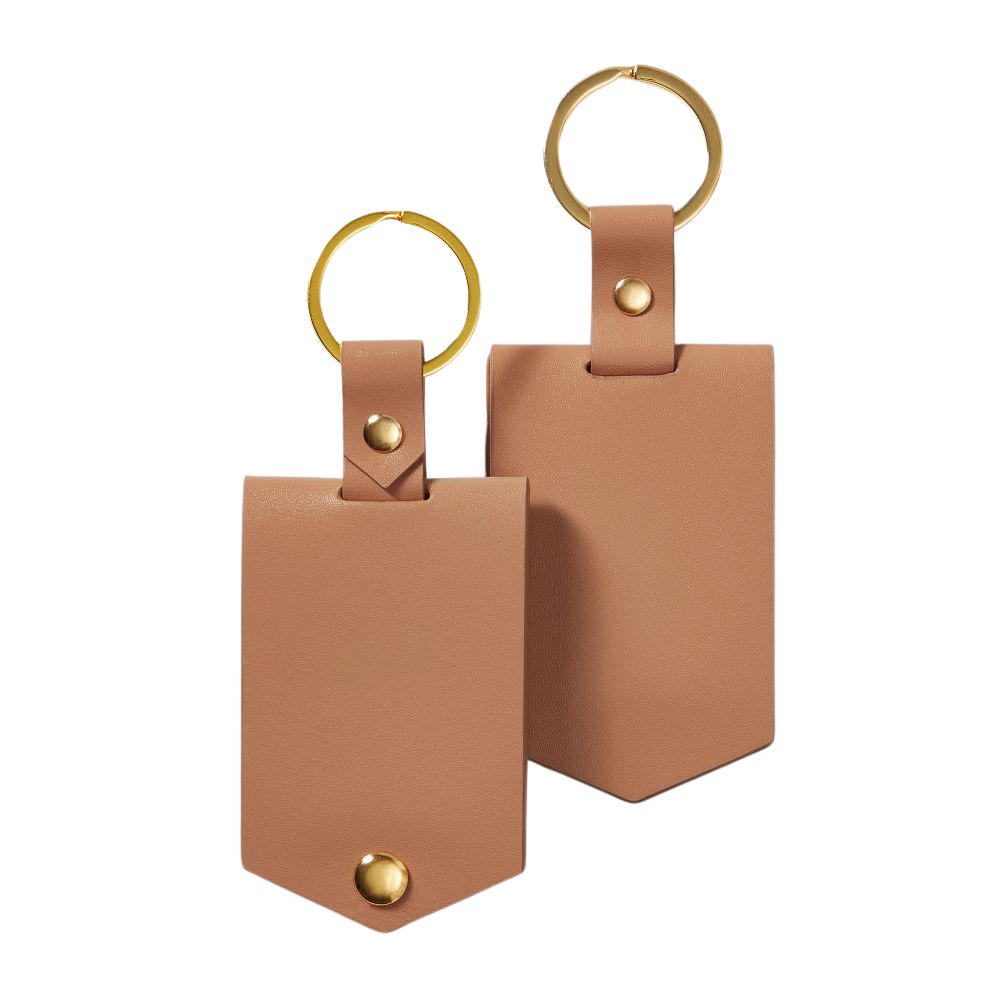 Leather Photo Keychain