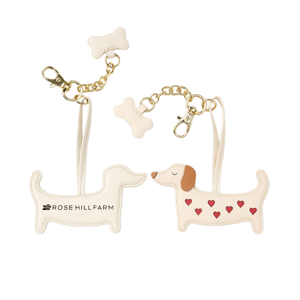 WNG-4576-Heart-Dachshund-Bag-Charm-2 Heart Dachshund Bag Charm