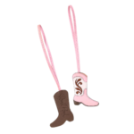 Cowboy Boot Bag Charm