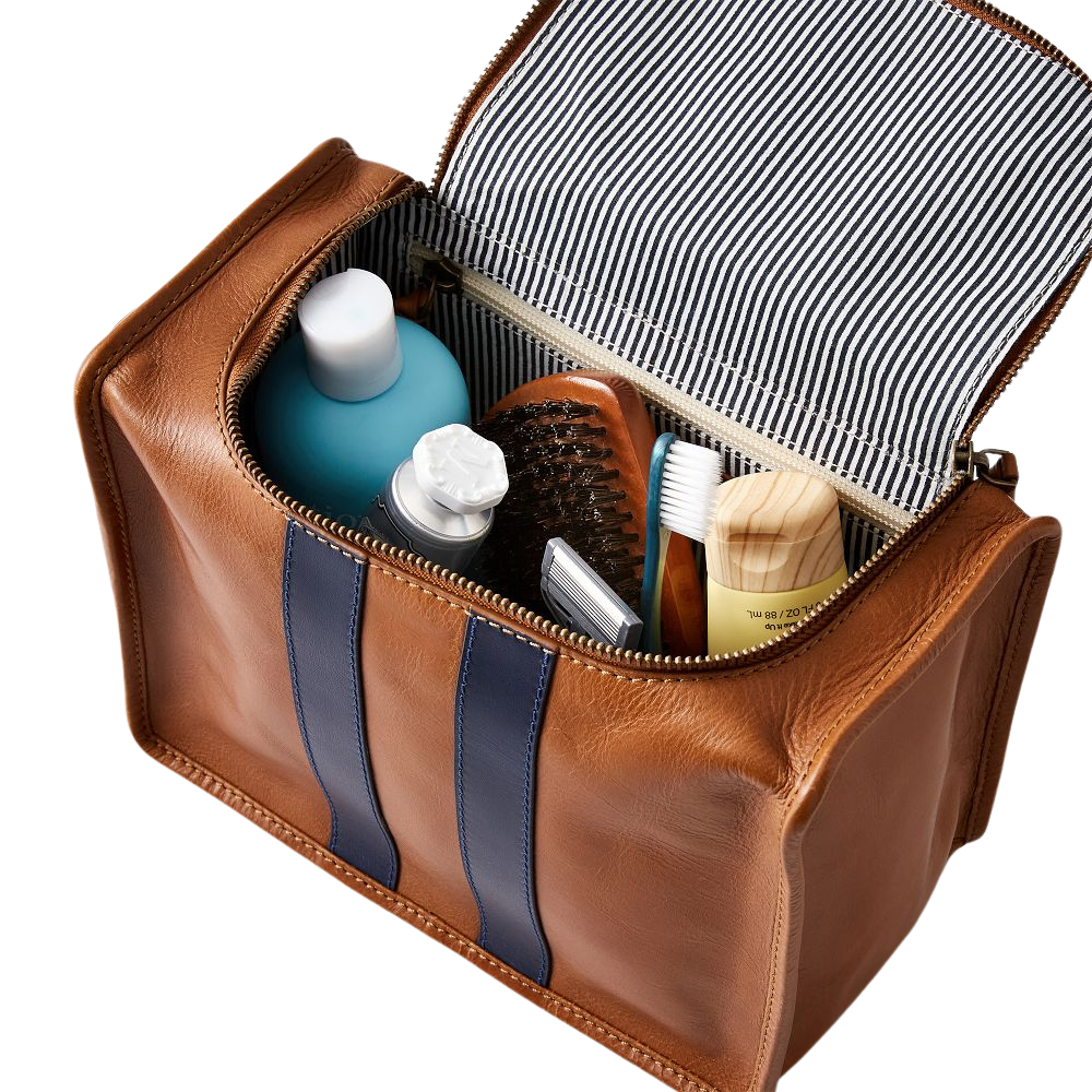 WNG-4580-Varsity-Leather-Toiletry-Bag-4 Varsity Leather Toiletry Bag