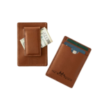 Leather Money Clip Wallet