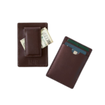Leather Money Clip Wallet